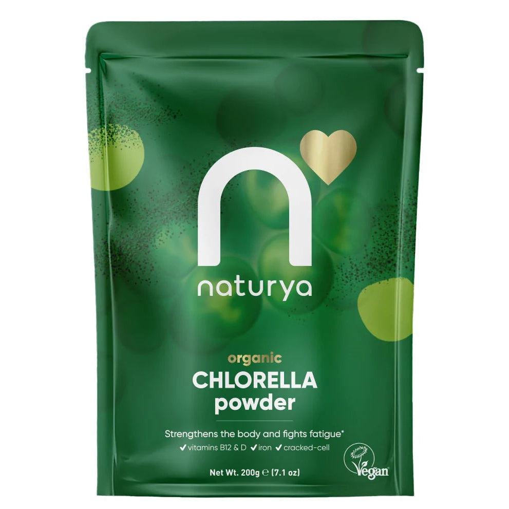 Naturya Organic Chlorella Powder High in Chlorophyll 200g