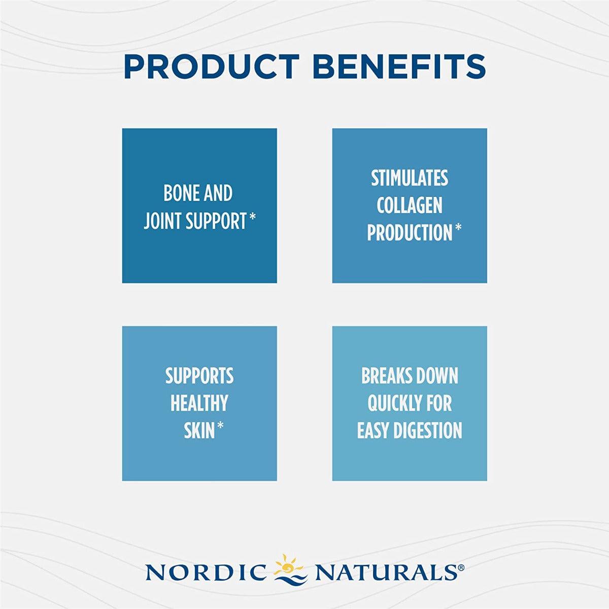 Nordic Beauty Collagen Peptides type I and type III Bovine For Healthy and Beautiful Skin Unflavored 300g