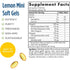 Nordic Naturals Complete Omega Junior Lemon 283 mg Total Omega-3 & 35 mg GLA For Children 6 to 12 Years 90 Mini Soft Gels
