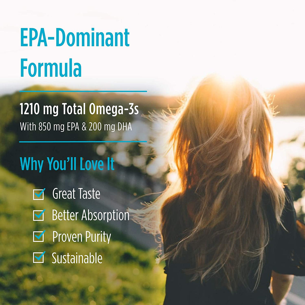 Nordic Naturals EPA 1210 mg Omega 3 Lemon High-Intensity EPA Formula for Positive Mood, Heart Health & Healthy Immunity 60 Soft Gels