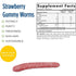 Nordic Naturals Nordic Omega 3 Gummy Worms For Children 2 years and above Strawberry 30 Gummy Worms