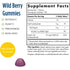 Nordic Naturals Vitamin D3 Gummies Wild Berry 1000 IU Vitamin D3 Great Taste 120 Gummies