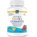 Nordic Naturals Vitamin D3 + K2 Gummies 60 Gummies