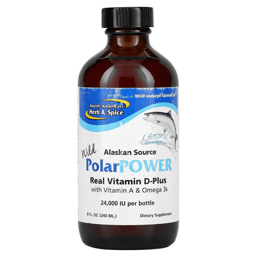 North American Polar Power Alaskan Source Wild Sockeye Salmon Oil 240 ml