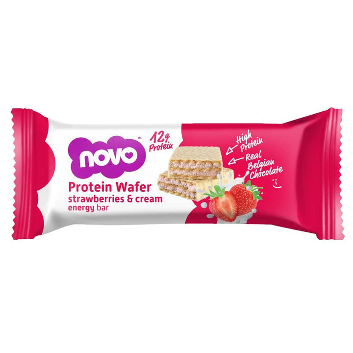 Novo Protein Bar Wafer Strawberry 40g