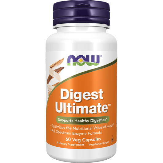 Now Digest Ultimate Full Spectrum Digestive Enzyme Formula 60 Veg Capsules