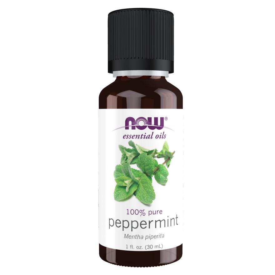 Now Essential Oils 100% Pure Peppermint Oil 30ml