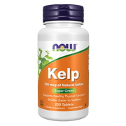 Now Kelp 150 mcg Iodine 200 Vegetarian Tablets