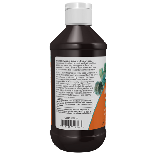 Now Liquid Magnesium With Trace Minerals 237ml