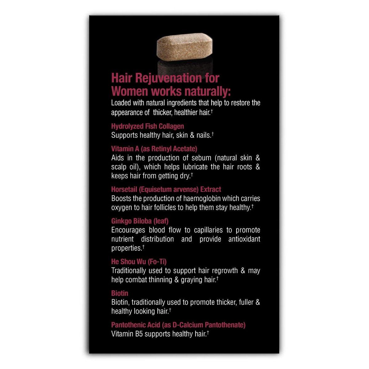 NuHAIR hair rejuvenation for women 60 tablets