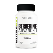 NutraBio Berberine Advanced (200 mg) 60 Vegetarian Capsules