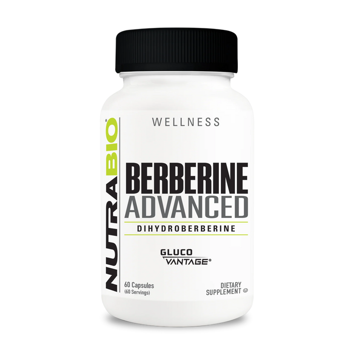 NutraBio Berberine Advanced (200 mg) 60 Vegetarian Capsules