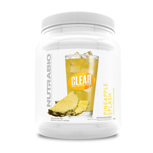 NutraBio Clear Whey Protein Isolate Clear Whey Protein Isolate – Pineapple Splash 499g