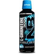 NutraBio – L-Carnitine Liquid Shots 3000mg, Blue Razz Zero Carbs & Sugars For Energy Production and Muscle Recovery 473ml