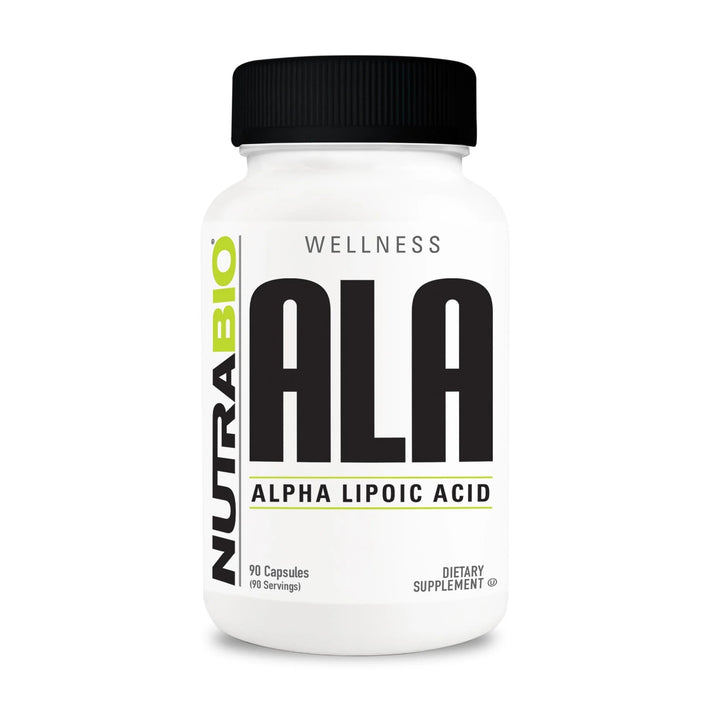 Nutrabio ALA Alpha Lipoic Acid 300mg 90 veg capsules