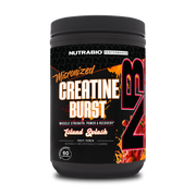 Nutrabio Creatine Burst Micronized Fruit Punch 60 Servings 379g