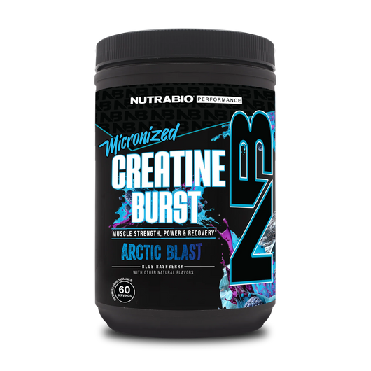 Nutrabio Creatine Burst micronized Blue Raspberry 60 Servings 399g