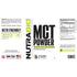 Nutrabio MCT Powder medium-chain Triglycerides keto friendly & Quick Energy 1lb (454g)