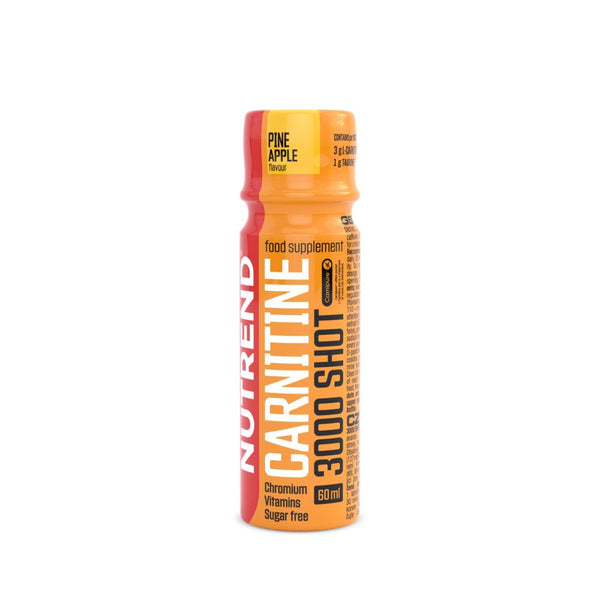 Nutrend Carnitine 3000 Shot Pineapple Flavor Sugar Free 60 ml