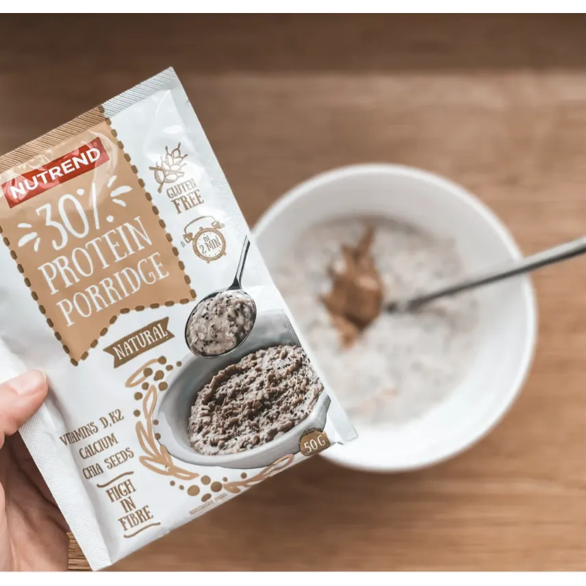 Nutrend Protein Porridge Raspberry with Gluten Free Oat 50g