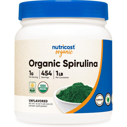 NutriCost Organic Spirulina 454g