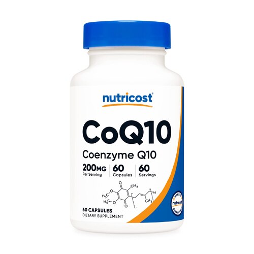Nutricost CoQ10 -CoenzymeQ10- 200 mg - 60 Capsules