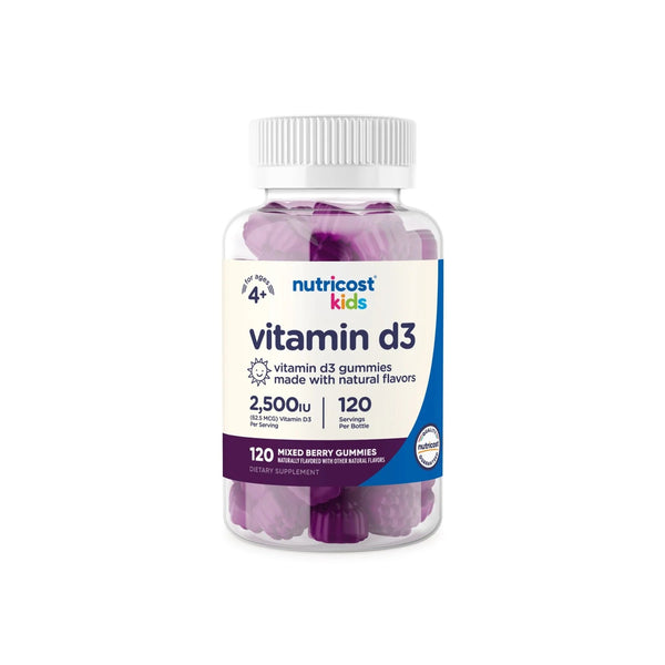 Nutricost Kids Vitamin D3 Gummies 120 gummies