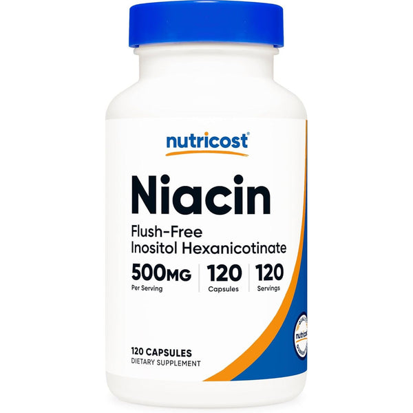 Nutricost Niacin (Flush-Free) 120 Capsules