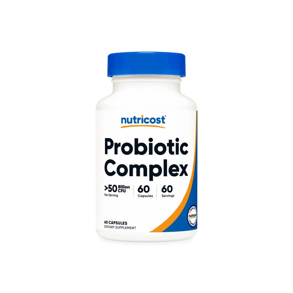 Nutricost Probiotic Complex 50 Billion CFU 60 Vegetarian Capsules