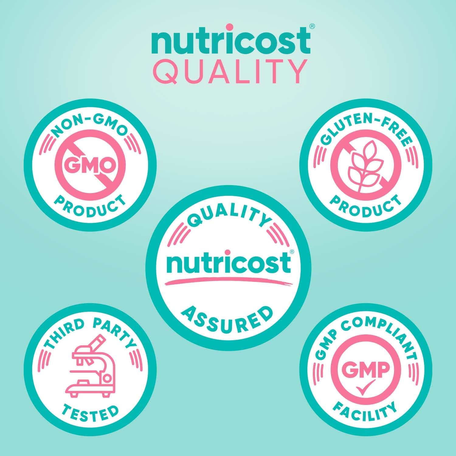 Nutricost Probiotic Complex for Women 10 Billion CFU with Acacia Fiber, Uva Ursi, & Cranberry Extract 60 Capsules Non-GMO & Gluten Free