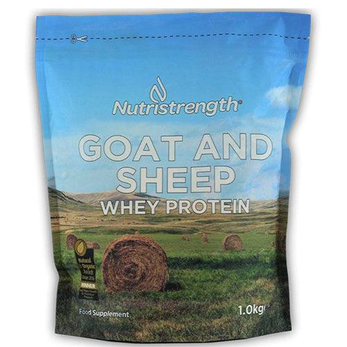 Nutristrength Goat and Sheep Whey Protein 1kg Gluten Free