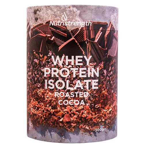 Nutristrength Whey Protein Isolate Roasted Cocoa 500g Gluten Free