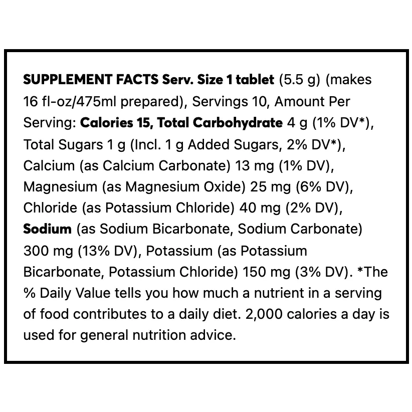 Nuun Sport Electrolyte Tablets for Proactive Hydration, Tri-Berry Vegan Gluten Free Non-GMO 10 Tablets