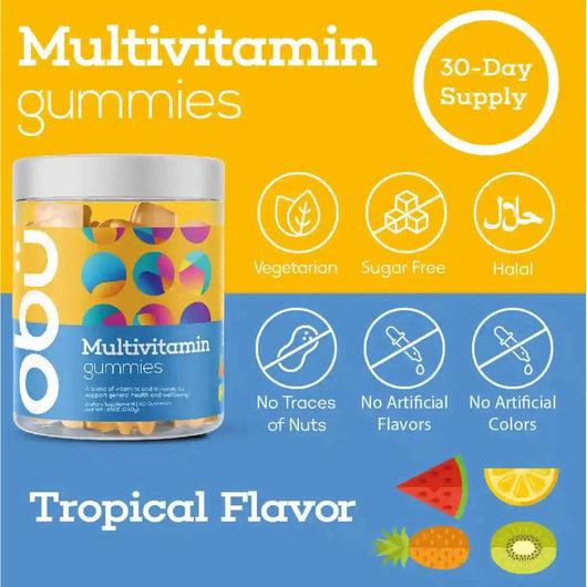 Obu Nutrition Adult Multivitamin 60 Gummies