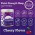 Obu Nutrition Extra Strength Sleep with Melatonin L-theanine Cherry Flavor 60 Gummies