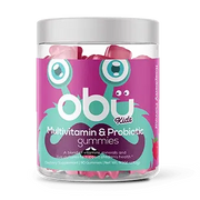 Obu Nutrition Kids Multivitamin + Probiotic Raspberry Flavour 90 Gummies