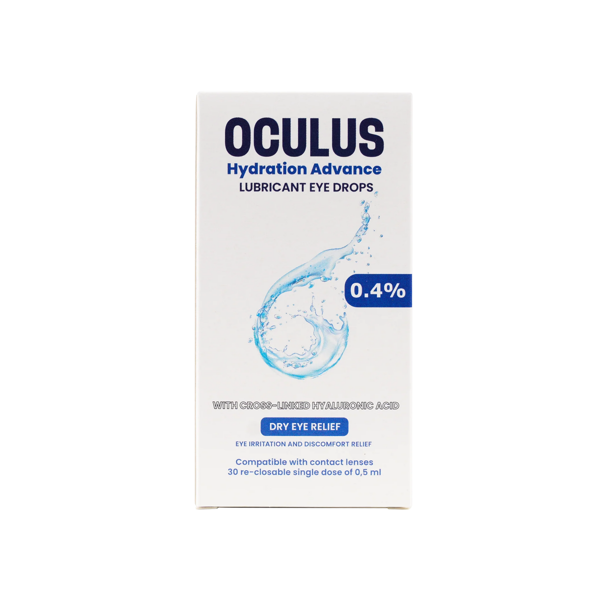 Oculus Hydration Advance 0.4% Lubricant Eye Drops 30 Pcs