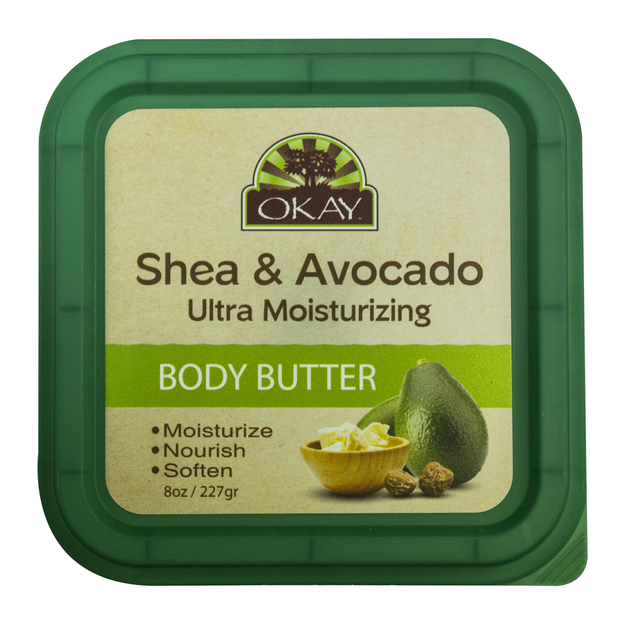 Okay Pure Naturals Shea & Avocado Ultra Moisturizing Body Butter 7oz