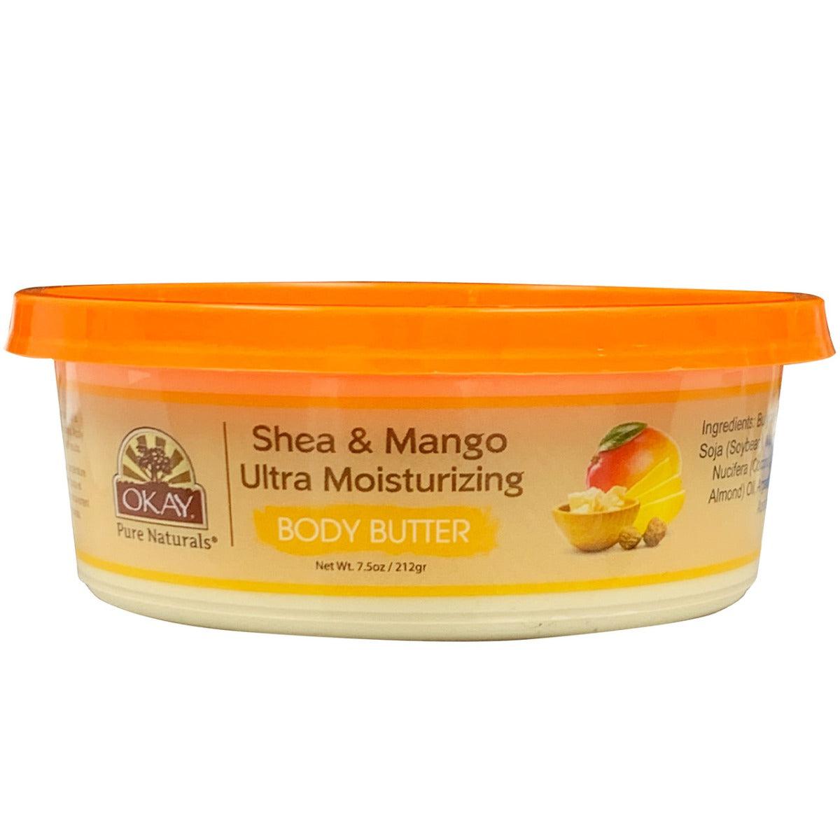Okay Pure Naturals Shea & Mango Body Butter 212g