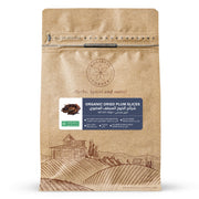 شرائح البرقوق المجفف العضوي من هوليستيك كورنر | ١٠٠ غرام