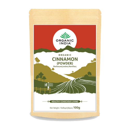 Organic India Certified Organic Cinnamon Powder 100g