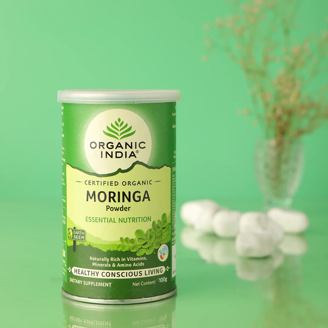 Organic India Certified Organic Moringa Powder 100g