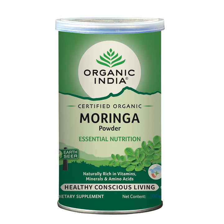 Organic India Certified Organic Moringa Powder 100g