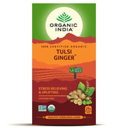 Organic India Certified Organic Tulsi Ginger 25 Bags