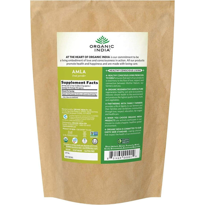 Organic India Organic Amla Powder 454g