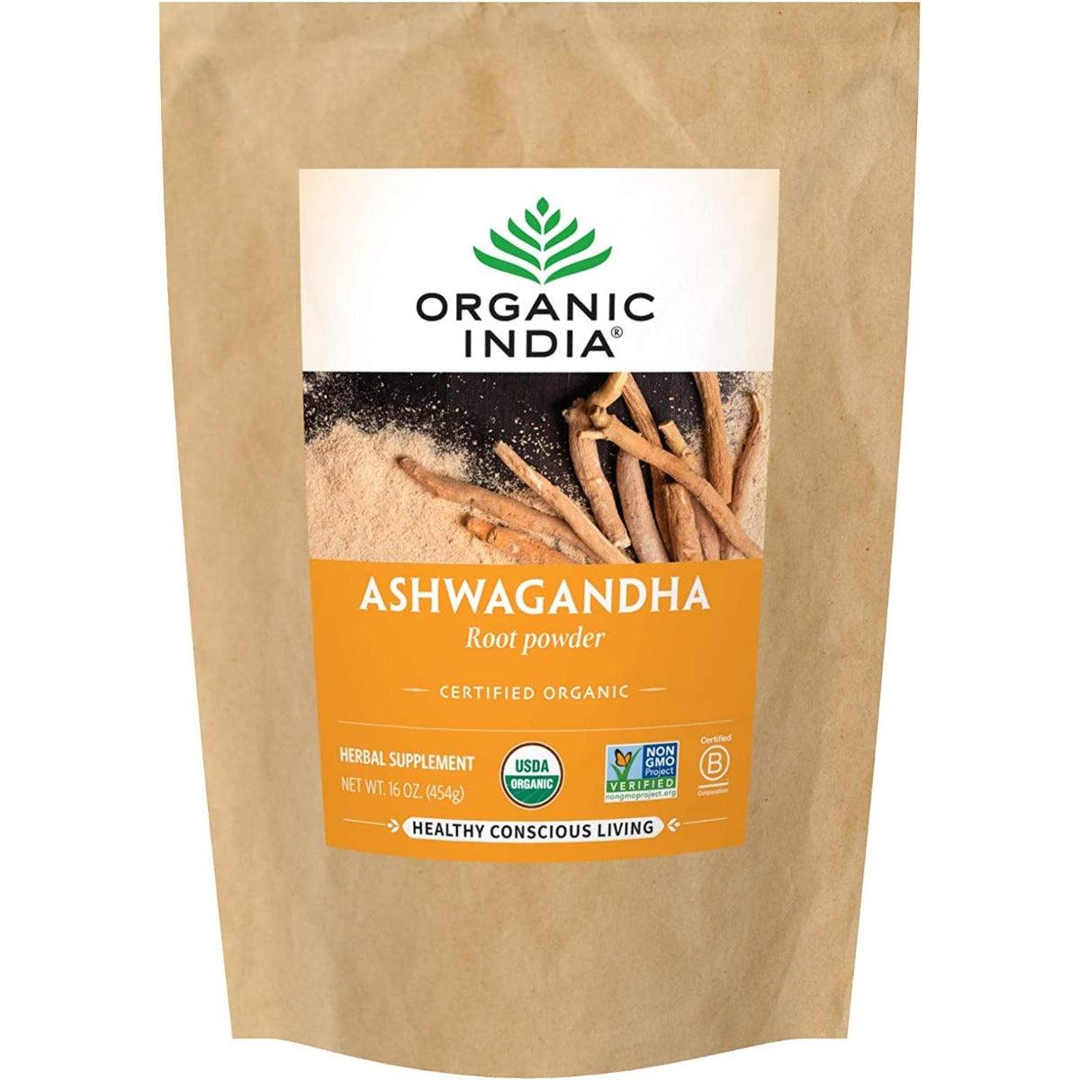 Organic India Organic Ashwagandha Powder 454g