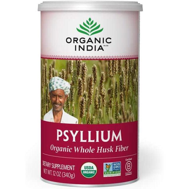 Organic India Organic Psyllium Whole Husk Fiber 340g