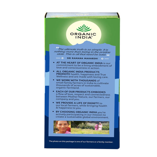 Organic India Tulsi Lax Wellness Tea 25 Tea Bags