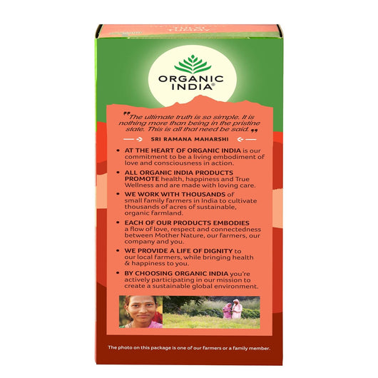 Organic India Tulsi Tummy Wellness Tea 25 Tea Bags