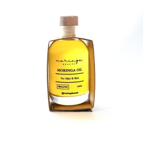 Organic Moringa Oil For Hair & Skin 100ml